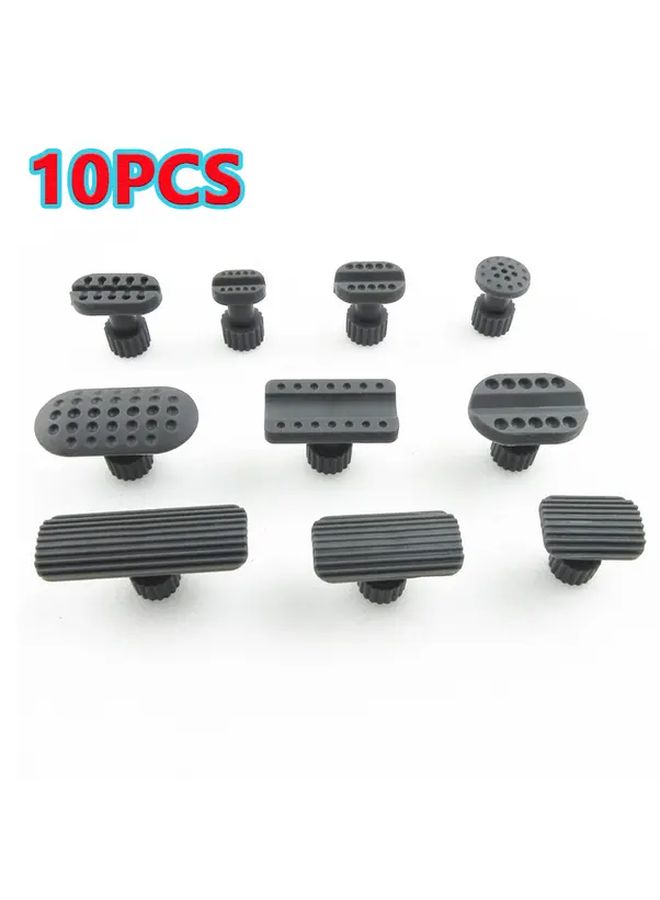 Grey 10pcs Car Dent Repair Puller Kit Professional Paintless Dent Removal Tools - Image 3