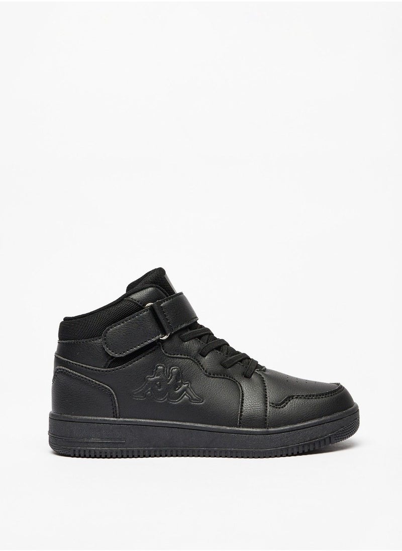 Kappa Boys High Top Lace Up Sneakers  - Image 3
