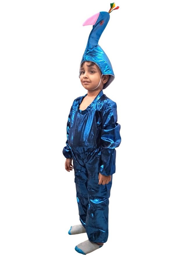 BookMyCostume BookMyCostume Peacock Bird Kids Fancy Dress Costume 2-3 years  - Image 4