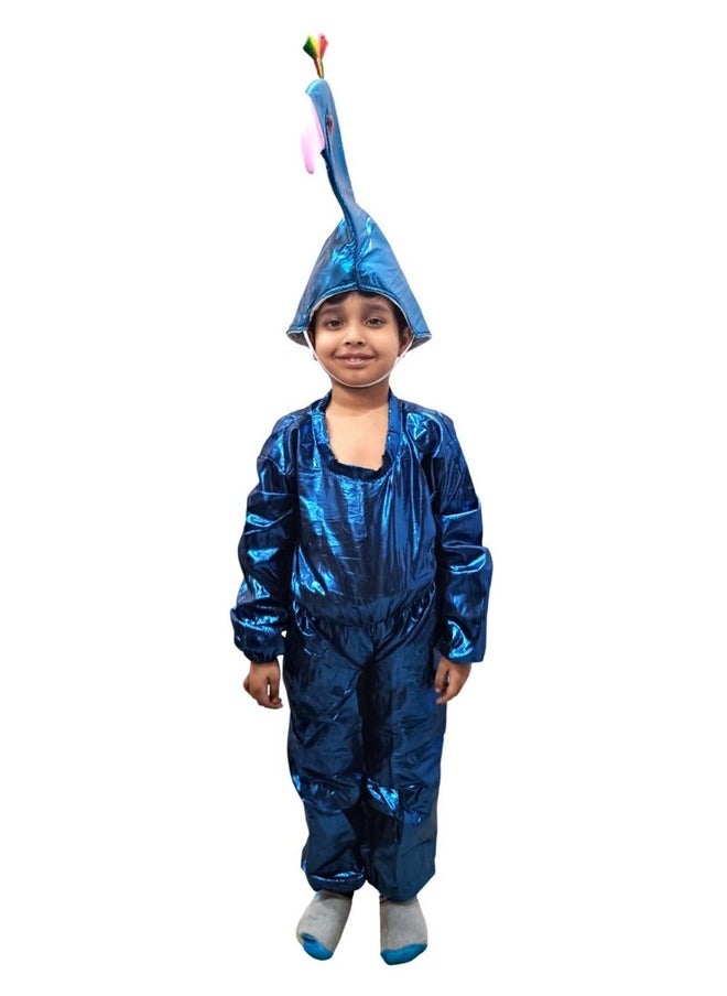 BookMyCostume BookMyCostume Peacock Bird Kids Fancy Dress Costume 2-3 years  - Image 1
