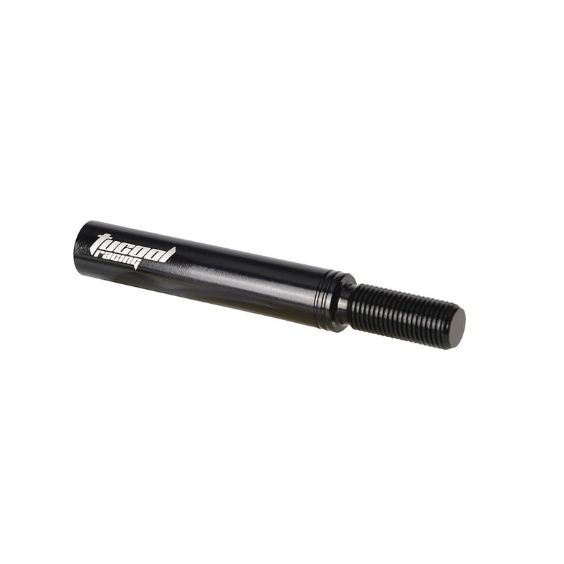 Tucool Racing Black M12X125 JDM Shift Knob Extension for Manual Gear Shifter Lever Extended for Subaru Ford Toyota Scion M12x125 3 inch