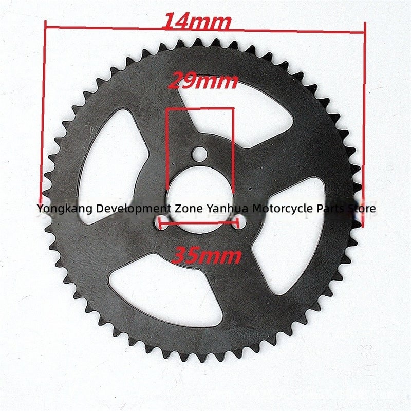 Yan Hua T8F Chain 6T Gearbox Rear Sprocket 108 Link for Small Scooters 47cc 49cc ATV 2-Stroke - Image 3
