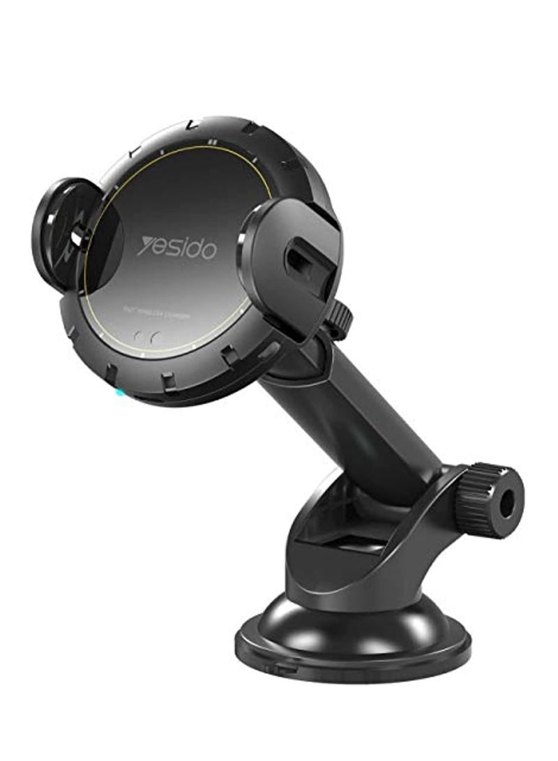 Yesido Wireless charging holder C77 Black - Image 1