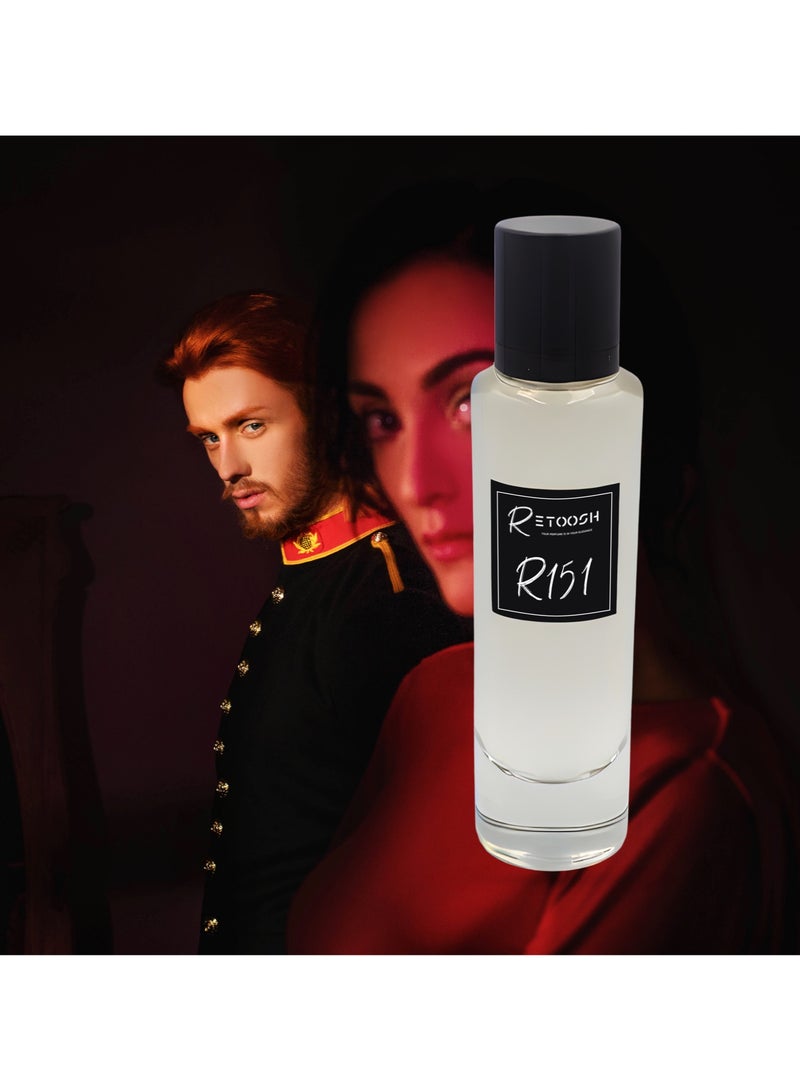 رتوش للعطور احتضنوا R151 – عطر خشبي شرقي للنساء والرجال | 50 مل - Image 3