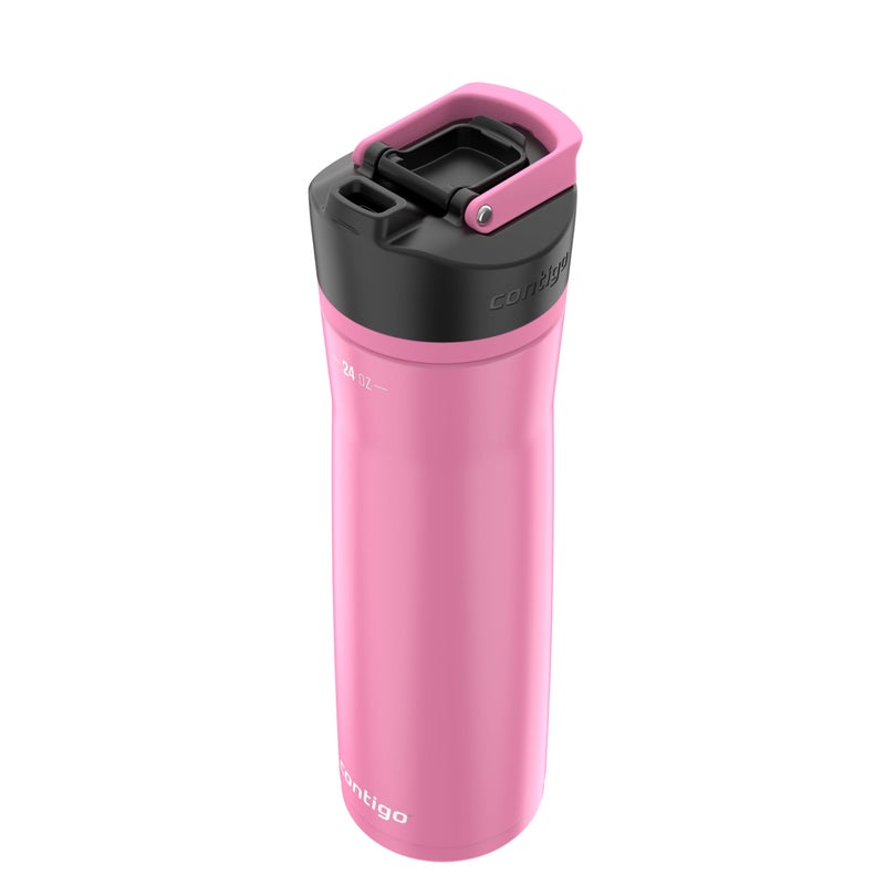 Contigo Cortland Chill 2.0 Stainless Steel Water Bottle with AUTOSEAL Lid 24 oz Juniper and Azalea 2-Pack - Image 5
