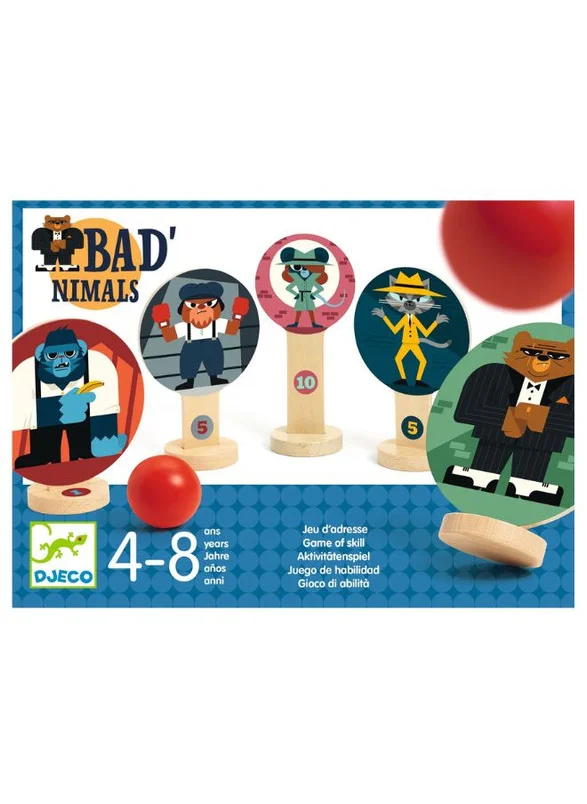 دجيكو Bad'nimals Target Game