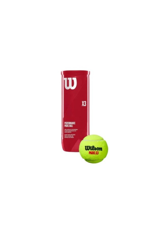 Wilson Padel Ball Performance x3  - Image 2