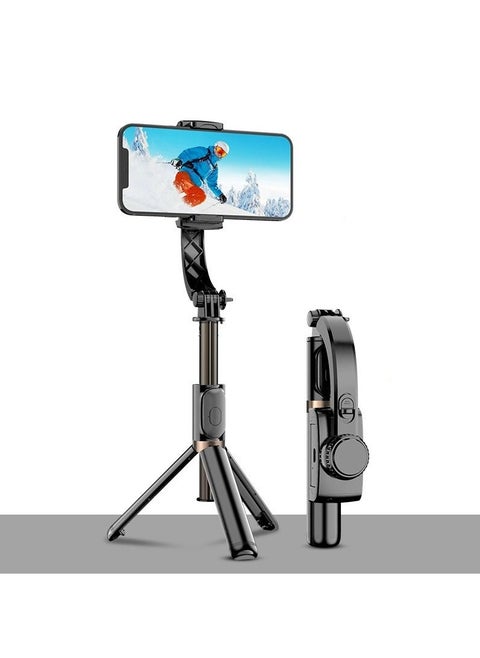 Q08 Handheld Gimbal Stabilizer for Smartphone 1-Axis with Selfie Stick Tripod Stand Wireless Bluetooth Remote for iPhone Android