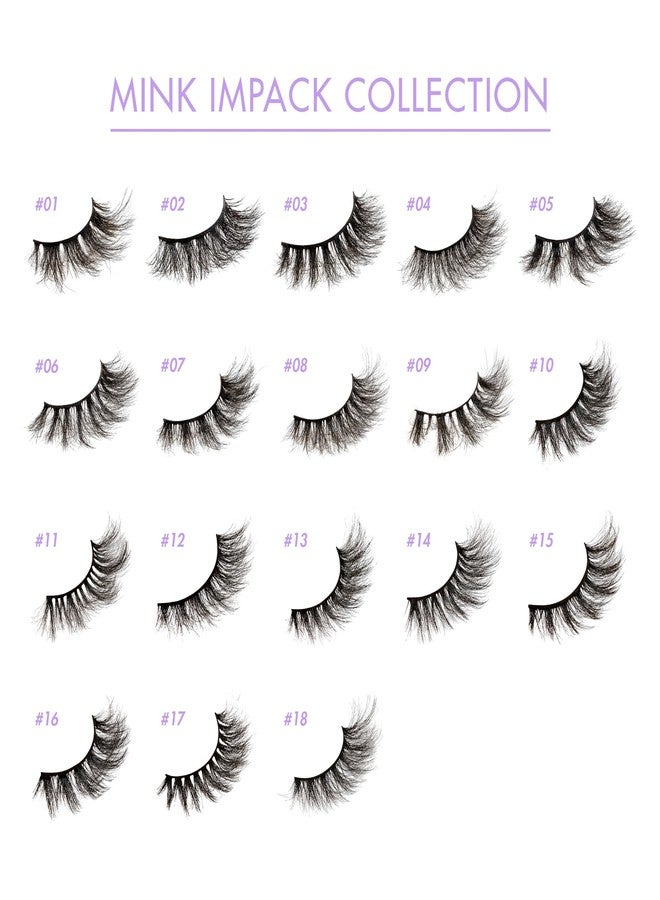iEnvy i-Envy False Lashes 3D Mink-Like Plush Impact Natural to Dramatic Vegan Eyelashes - Image 5