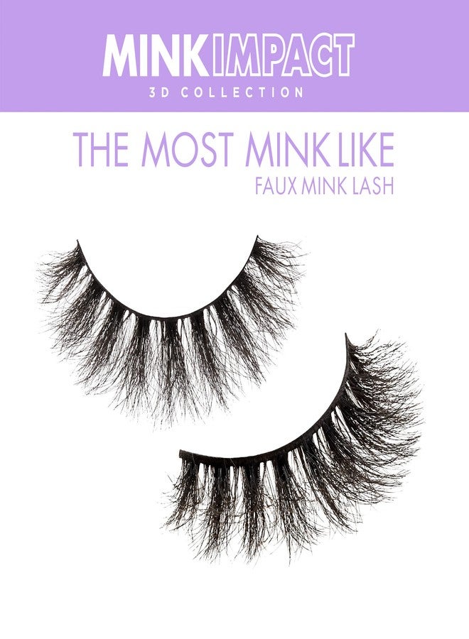 iEnvy i-Envy False Lashes 3D Mink-Like Plush Impact Natural to Dramatic Vegan Eyelashes - Image 4