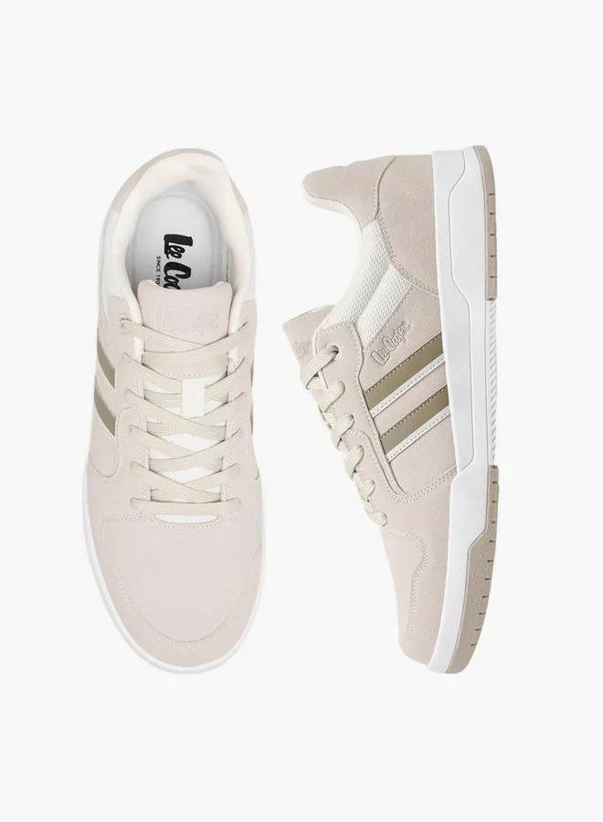 لي كوبر سنيكرز رجالي بألواح وإغلاق برباط