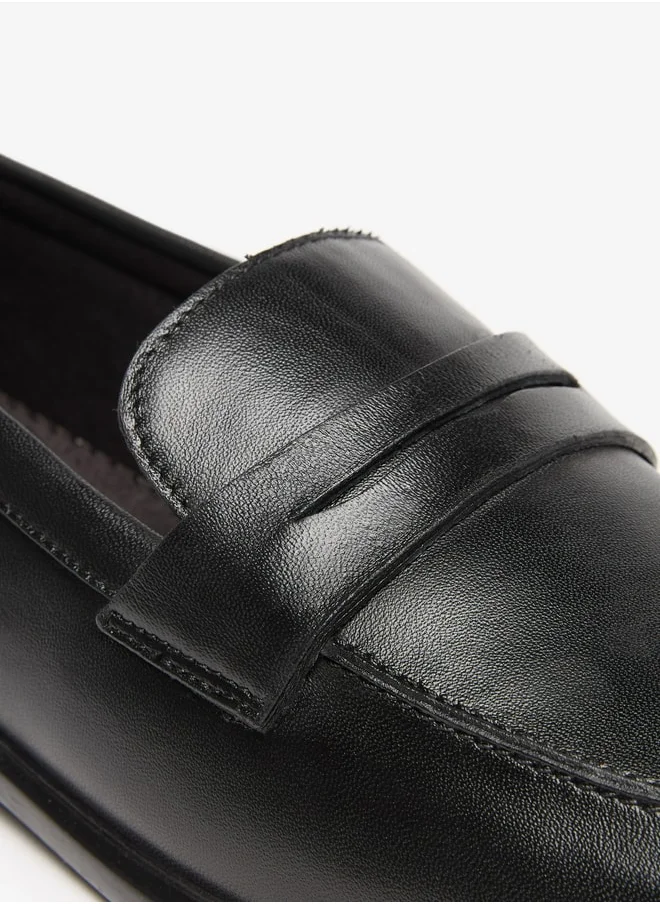 ال بي ال من شو اكسبرس Solid Slip-On Loafers