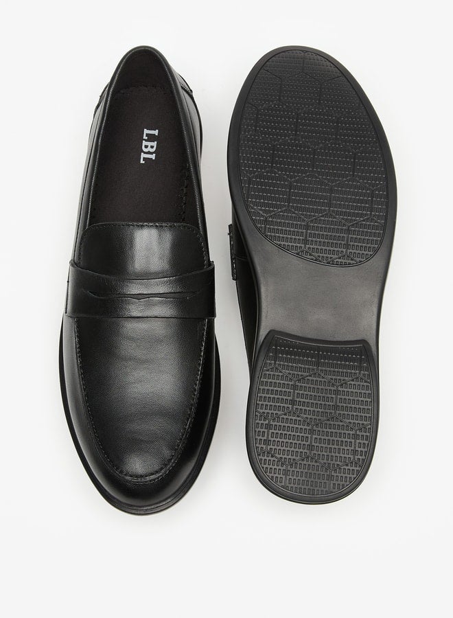 LBL by Shoexpress Solid Slip-On Loafers  - Image 4