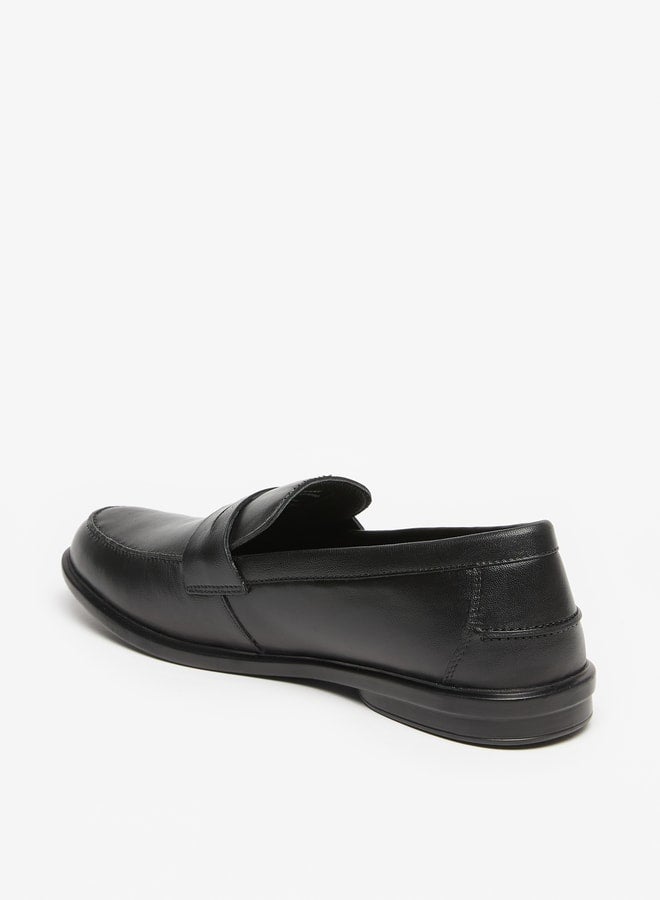 LBL by Shoexpress Solid Slip-On Loafers  - Image 3