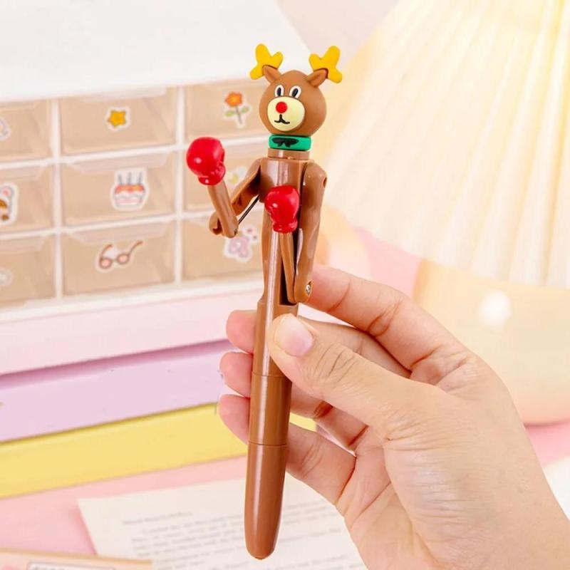 Ballpoint Pen: 190 Mm Dual-function Creative Fun Pen - Compact Convenient Writing & Play Tool for Kids School Supplies & Educational Activities - Image 1