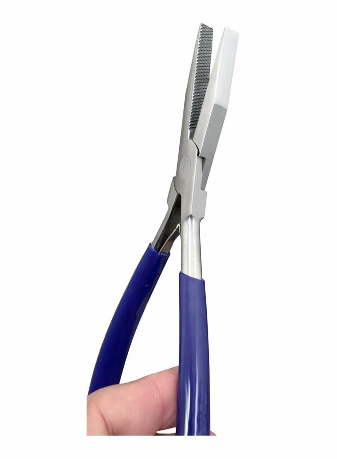 Miracle Hair Extension Pliers For I Tip & K – Flat Fusion Bond Tool Installing Micro Ring, Beads Removing Keratin Extensions Smooth Grip No-Slip Clamp Stylists 7" - Image 5