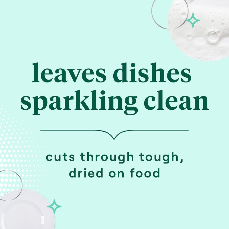 Seventh Generation Dish Liquid Soap Free & Clear liquid soap Dishwashing Soap Dish Soap for sensitive skin 19 oz - Image 4