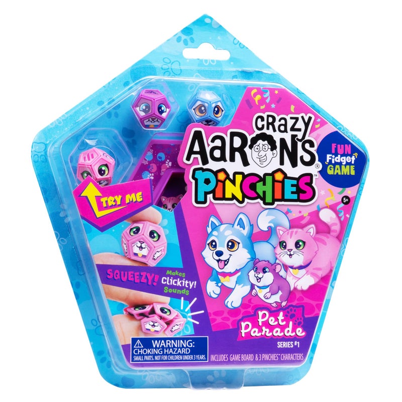 Crazy Aaron's Crazy Aarons Pinchies Pet Parade Series 1 Interactive Fidget Toy for Tactile Play Collecting and Sensory Engagement Durable Design for Fun Entertainment Suitable for Kids Teens 1 Pack - Image 3