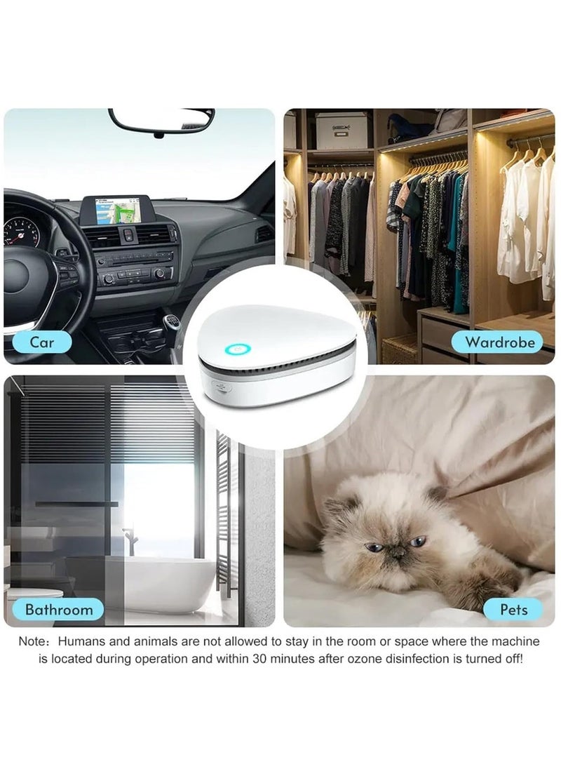 Necomi - Odor Remover Machine, Household Refrigerator, Sterilizer Pet Deodorisation Sterilizer, Food Freshener Wardrobe Shoe Cabinet Sterilizers, Formaldehyde Filter, Deodorizer Reusable - Image 1