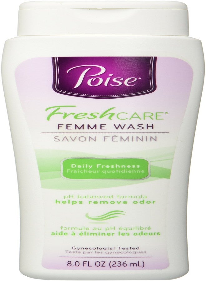 Poise Fresh Care Feminine Wash, 8 Fluid Oz. - Image 1