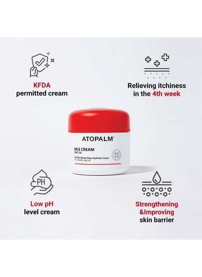 Atopalm - Mle Cream 2.2 Fl Oz 65Ml | Sensitive Skin Gentle Moisturizer 48 Hours Hydration | Longlasting Moisturizing | Daily Cream| Strengthening Skin Barrier | Redness Eczema Relieving Solution - Image 1
