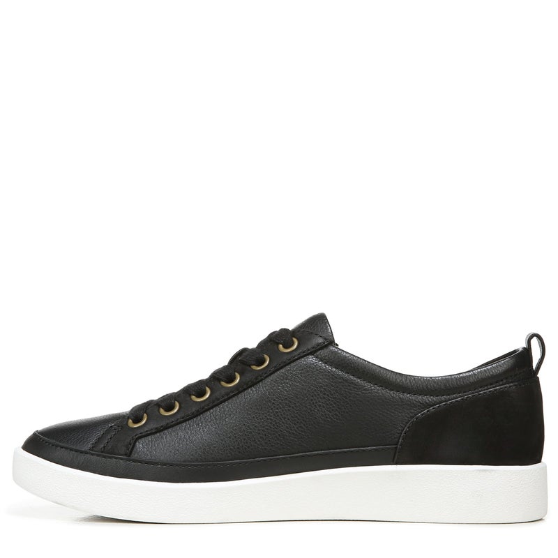 Vionic Womens Winny Sneaker Onyx Black Leather 9 M - Image 2