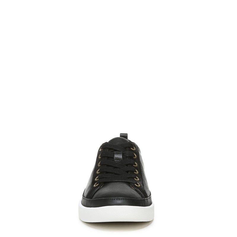 Vionic Womens Winny Sneaker Onyx Black Leather 9 M - Image 4