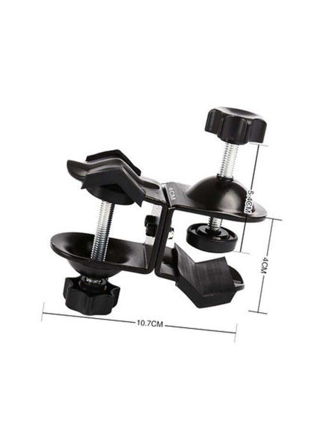 مشبك معدني كروي قوي لتصوير الخلفيات المباشرة - مشبك عالمي متين للكاميرا وسطح المكتب - Image 1