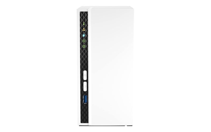 QNAP QNAP TS-233-US 2 Bay Affordable Desktop NAS with ARM Cortex-A55 Quad-core Processor and 2 GB RAM  - Image 1