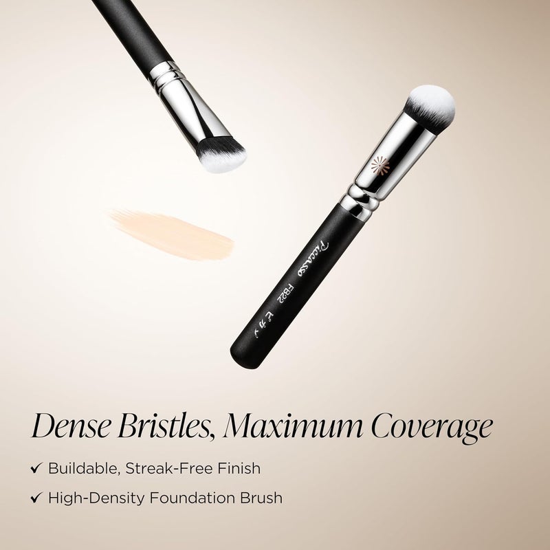 Piccasso Korean FB22 Foundation Spatula – Professional Stainless Steel Makeup Tool for Thin, Seamless Foundation & Cream Blending (Dome) - Image 3