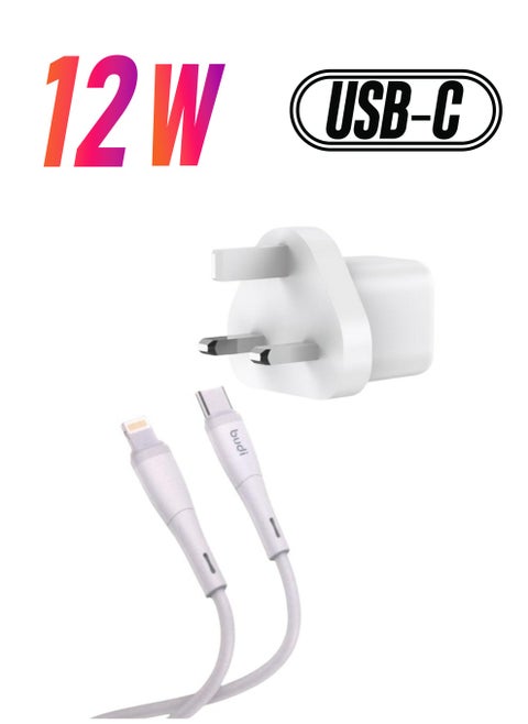 budi charger with cable AC019UTTW+DC237TL12W