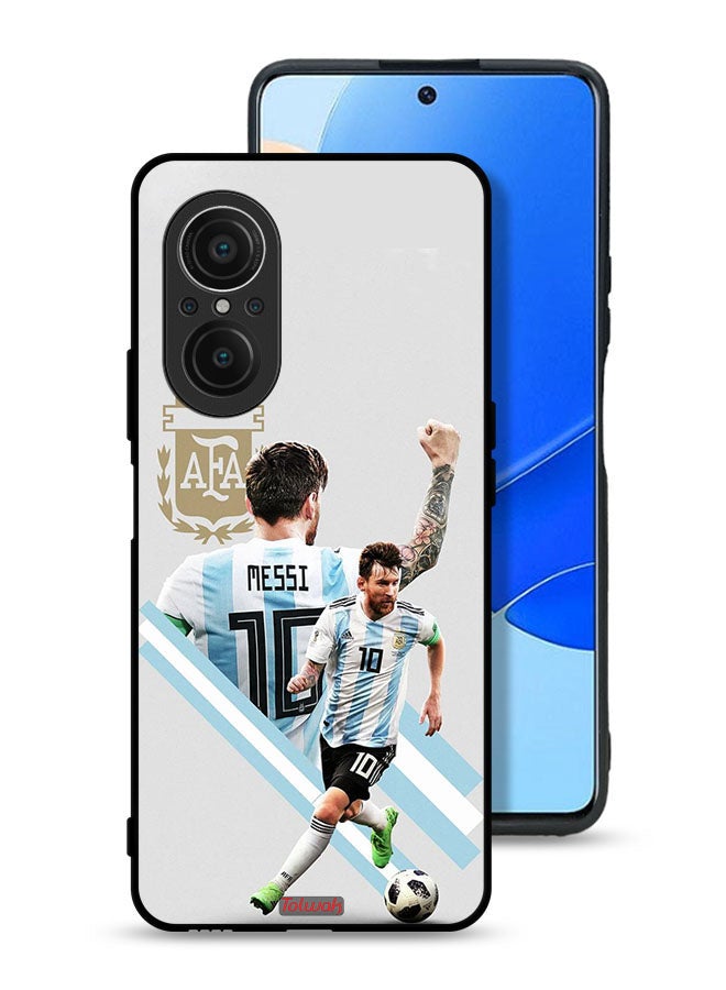 Tolwak Huawei nova 9 SE 4G Protective Case Cover Leo Messi Art - Image 1