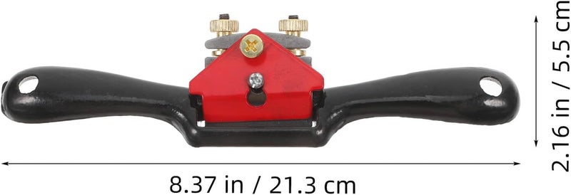 STAHAD Handheld Woodworking Planer and Manual Spoke Shave with Screw, 44mm Blade Width Wood Trimming Tool for Precise Hand Planing and Detailed Wood Craft Use - Image 2