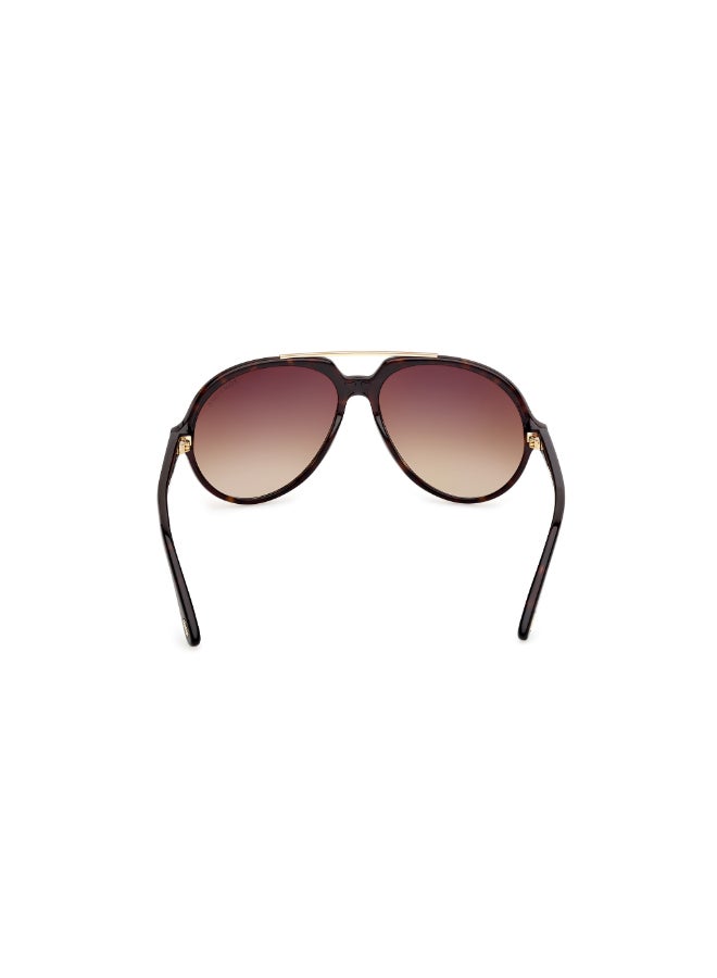 TOM FORD FULL RIM UV PROTECTION TOMFORD ACETATE SUNGLASSES FT120556E55 - Image 4