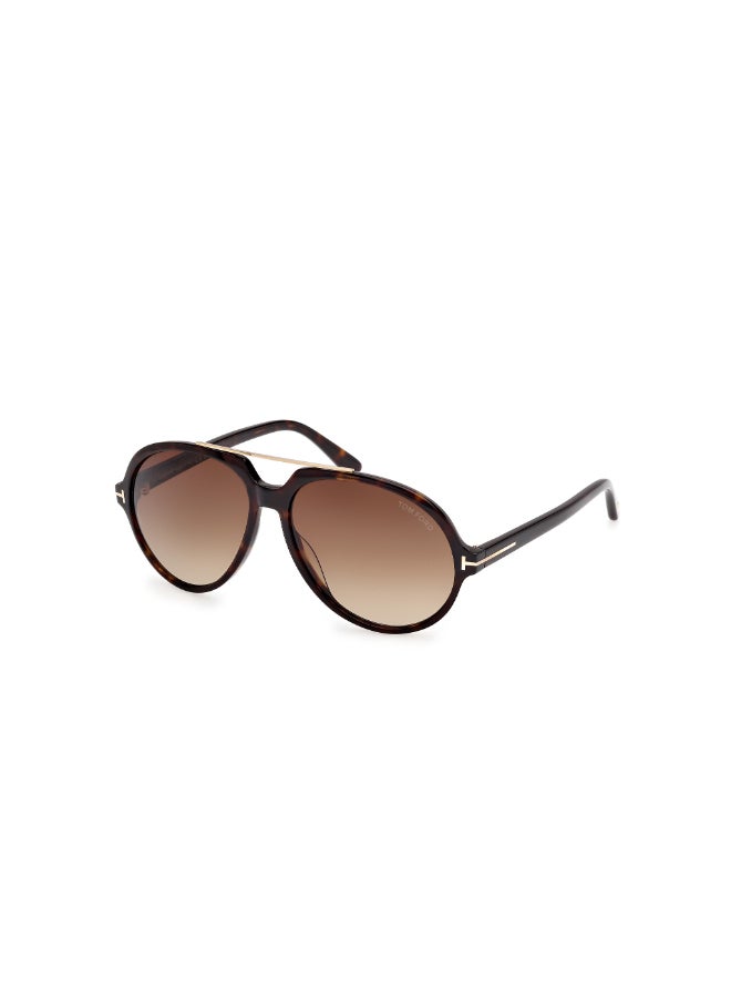 TOM FORD FULL RIM UV PROTECTION TOMFORD ACETATE SUNGLASSES FT120556E55 - Image 1