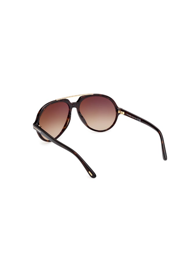 TOM FORD FULL RIM UV PROTECTION TOMFORD ACETATE SUNGLASSES FT120556E55 - Image 3