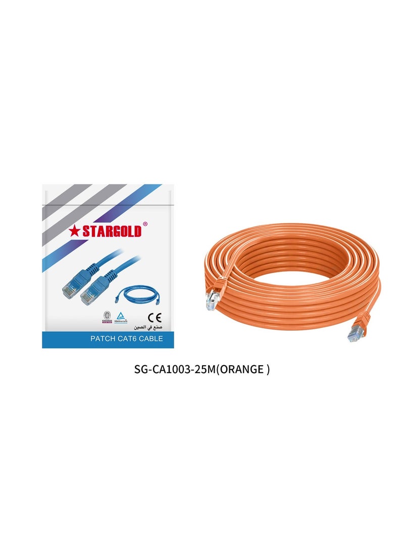 Stargold CAT6 Cable High Speed Internet Patch Cable 25M - Image 2