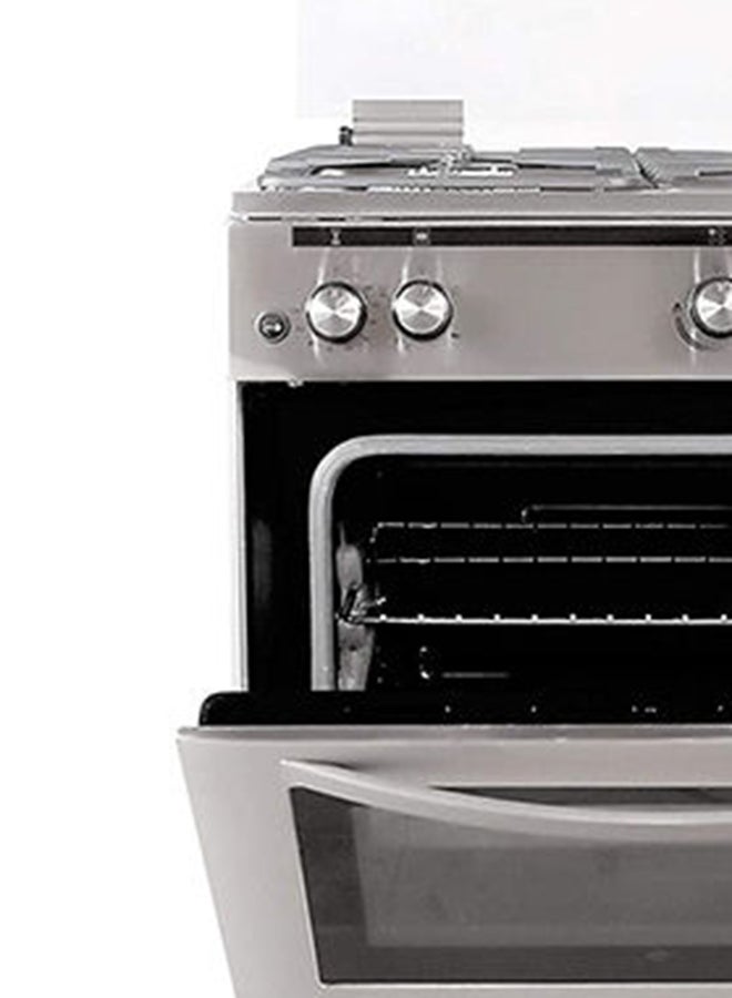 HOOVER 4 Burner Gas Cooker 60 x 60 cm, One hand Ignition, Rotisserie, Self Cleaning Function, Made in Turkey, FGC66.02S Stainless Steel - Image 5