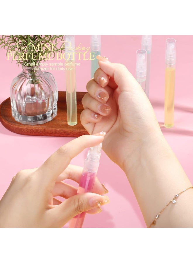 زجاجة بخاخ صغيرة سعة 10 مل، زجاجة بخاخ زجاجية قابلة لإعادة الملء، 12 قطعة، 10 مل - Image 2