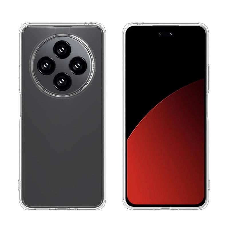 غطاء MagSafe بTPU لـ Redmi Note 13 Pro مع حماية من السقوط ومقاوم لبصمات الأصابع مع مقاوم للصدمات مع مغناطيسي مع مقاوم للخدش باللون شفاف من مادة TPU باللون الأحمر - Image 1
