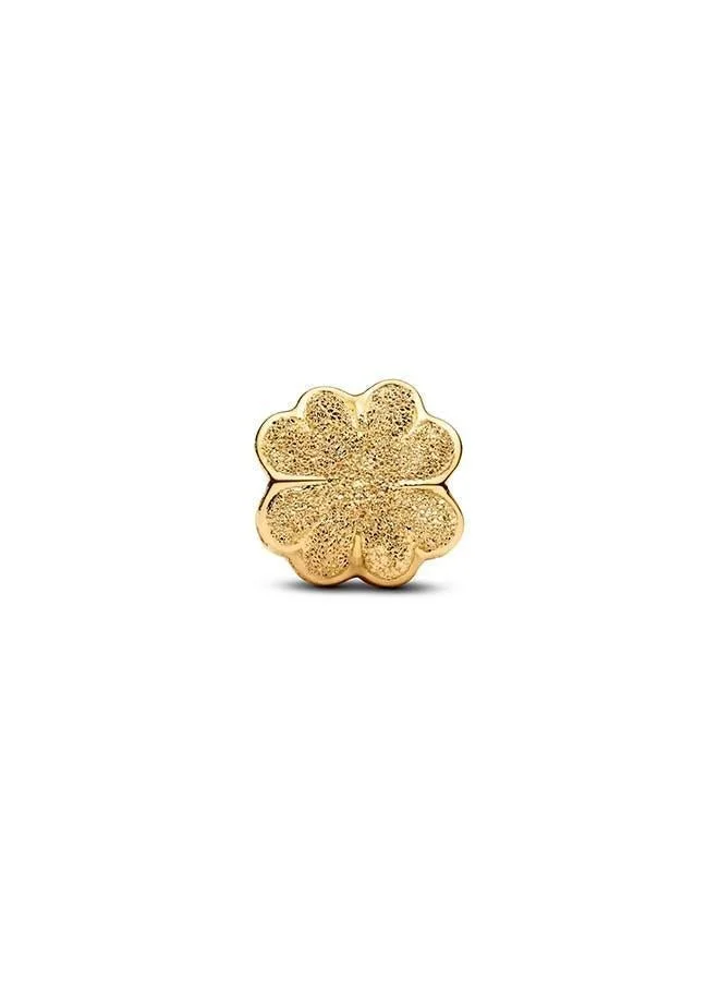 PANDORA Textured Clover Mini Charm