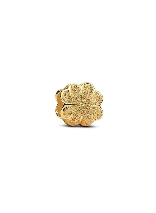 PANDORA Textured Clover Mini Charm