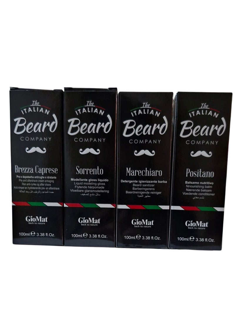 GioMat Italian Beard Nourishing Balm 100ml - POSITANO - Image 4