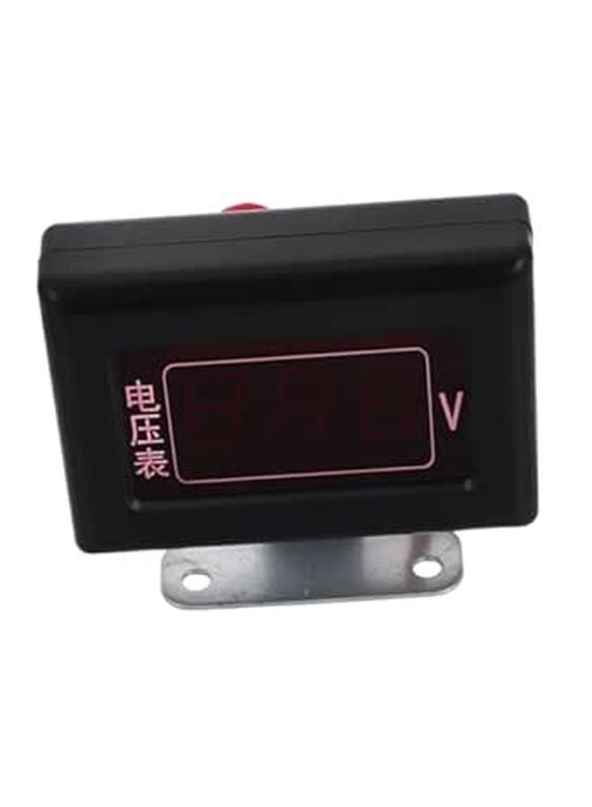 Digital Voltmeter Ammeter Gauge 12V 24V High Precision Easy Installation Car Truck - Image 1