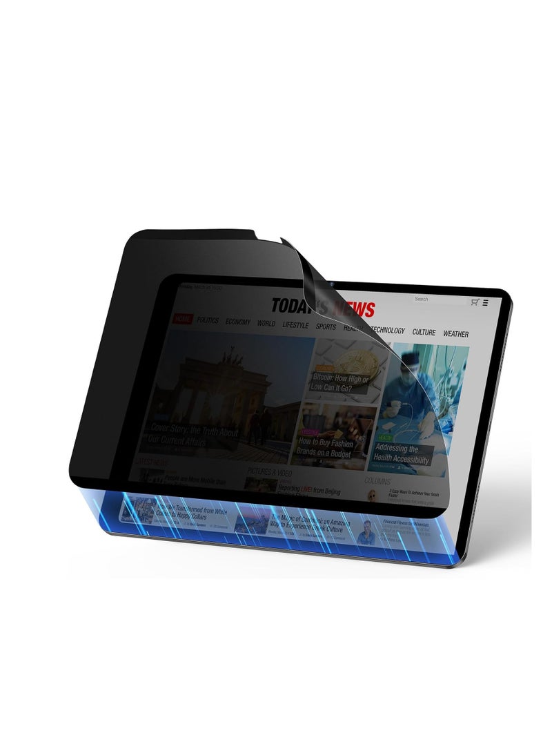 1Pack Horizontal Privacy Screen Protector Compatible with Huawei MatePad 11.5s 2024/Matepad 11.5 2023/Matepad Air 11.5 2023,Bubble Free,Frosted Anti Peeping Film - Image 5