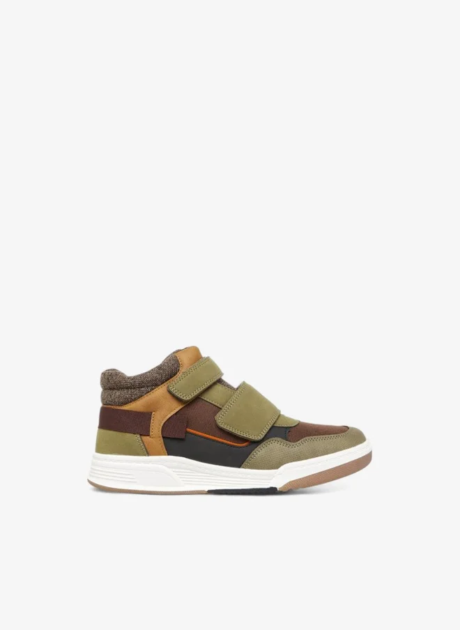 LBL by Shoexpress Boys Panelled High Cut Sneakers