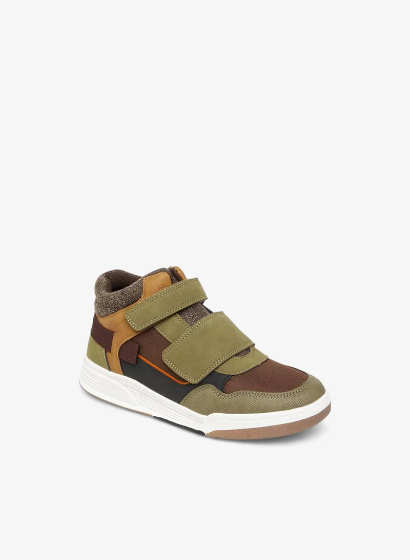LBL by Shoexpress Boys Panelled High Cut Sneakers