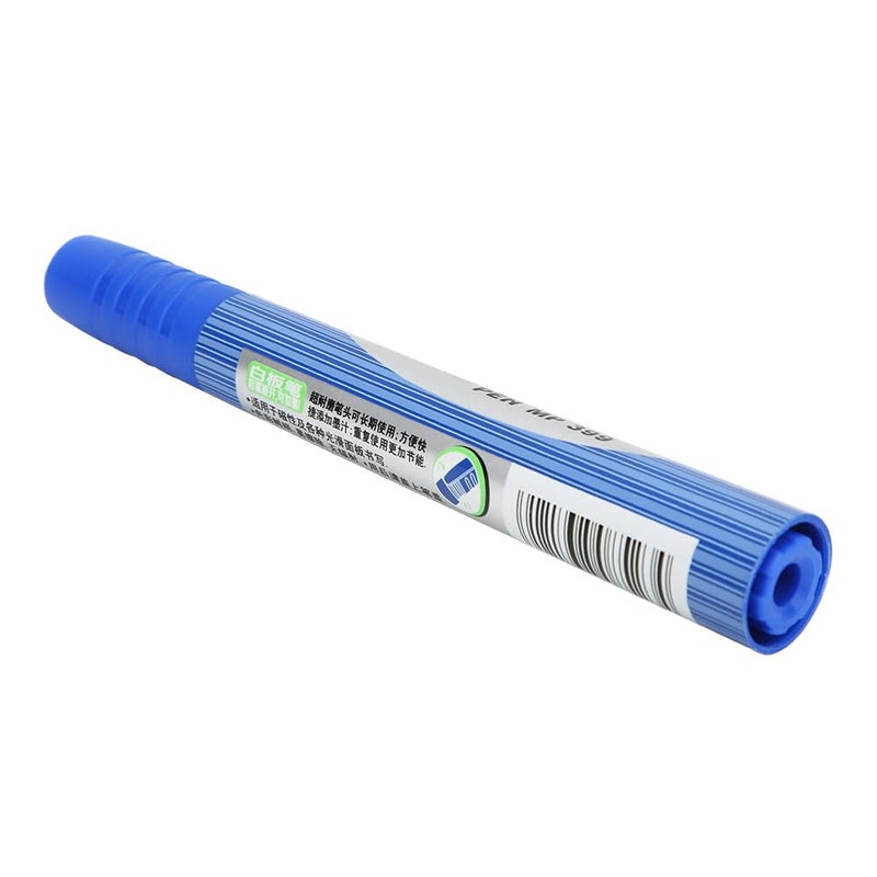 Blue Refillable Dry Erase Markers 12 Pack 5mm Tip Bright Colors Smooth Writing for Whiteboard Office School - Image 3
