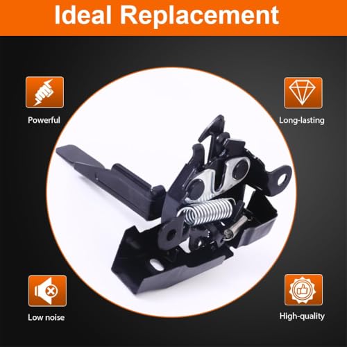 VEELECP Hood Latch Lock Assembly Compatible with 2015 2016 2017 Camry - Image 2