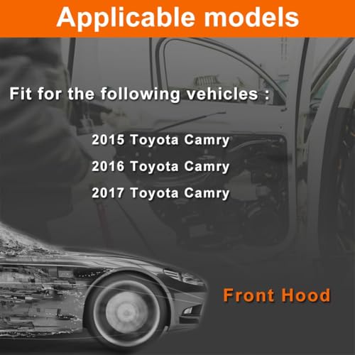 VEELECP Hood Latch Lock Assembly Compatible with 2015 2016 2017 Camry - Image 4